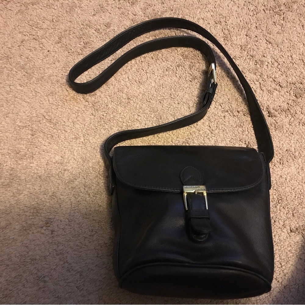 Ralph Lauren Small Bucket Leather Crossbody